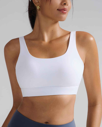 RUNNING GIRL® Medium-High Support Crisscross Back Molded Cup Sports Bra