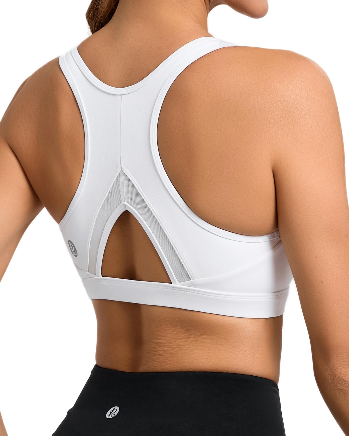 RUNNING GIRL® High-Impact Racerback Sports Bra | Molded Cup High Support Bra for Women