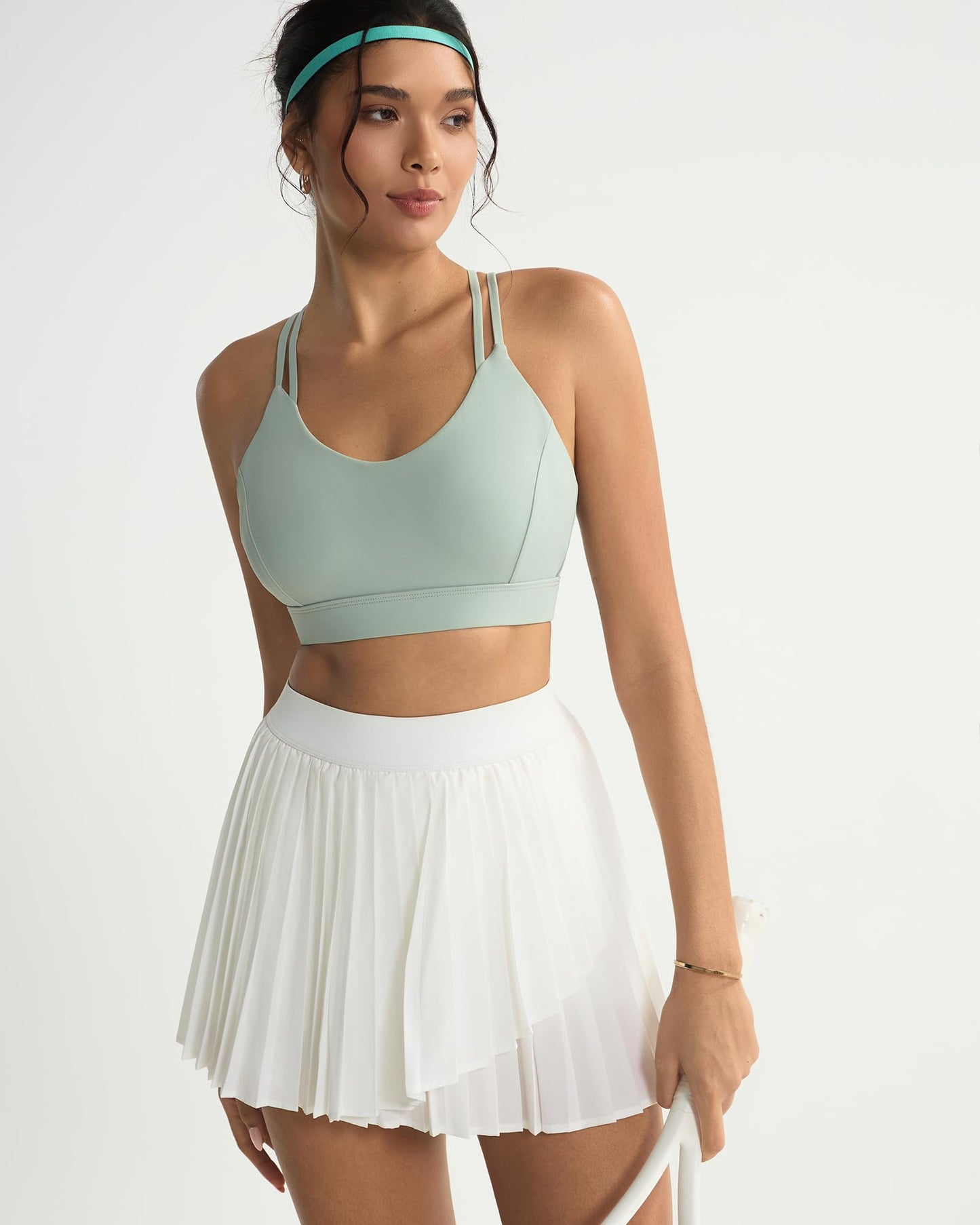 RUNNING GIRL® Sexy Crisscross Yoga Bra | Thin Breathable Strappy Back Sports Bra