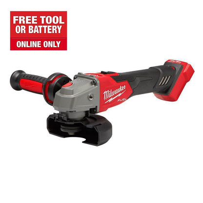 M18 FUEL 18V Lithium-Ion Brushless Cordless 4-1/2 in./5 in. Grinder with Variable Speed & Slide Switch (Tool-Only)