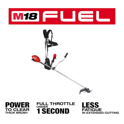 M18 FUEL 18-Volt Lithium-Ion Brushless Cordless Brush Cutter with 8.0 Ah High Output Battery