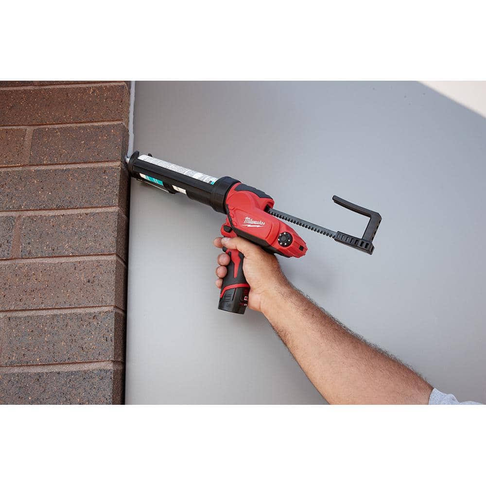 M12 12V Lithium-Ion Cordless 10 oz. Adhesive and Caulk Gun (Tool-Only)