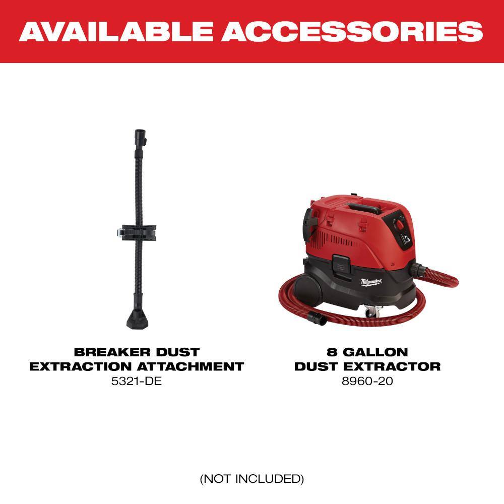 MX FUEL Lithium-Ion Cordless 1-1/8 in. Breaker with Battery and Charger