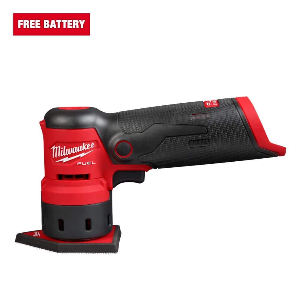 M12 FUEL 12-Volt Lithium-Ion Brushless Cordless Orbital Detail Sander (Tool-Only)