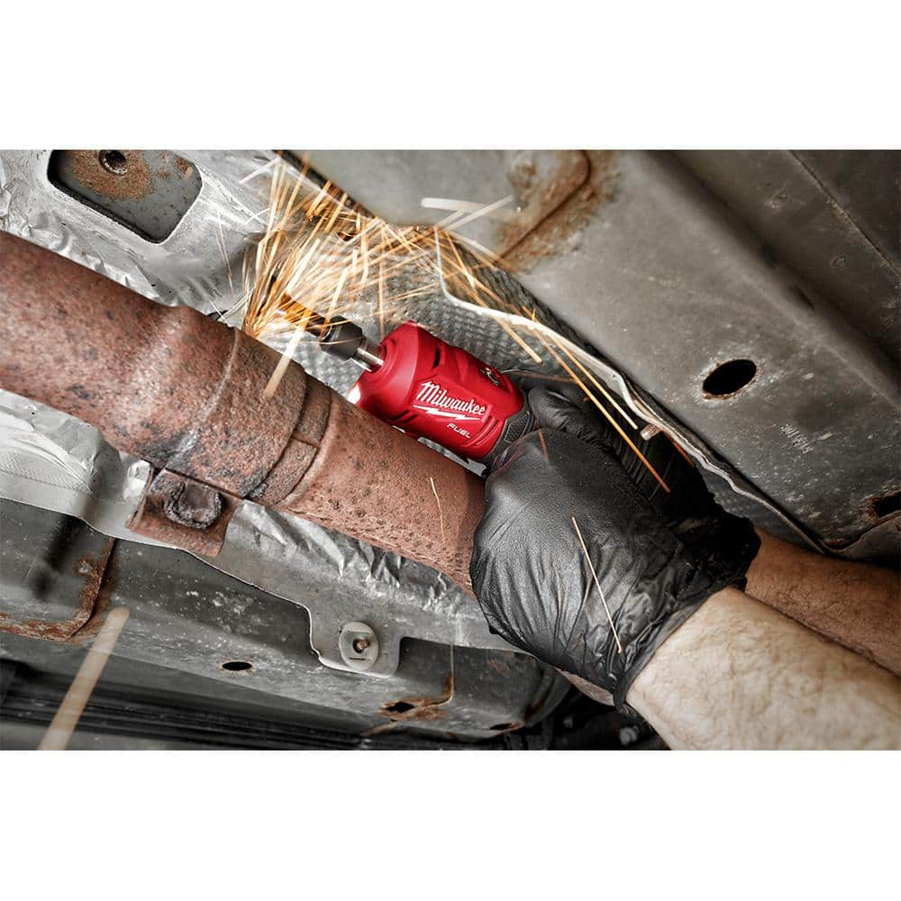 M12 FUEL 12V Lithium-Ion Brushless Cordless 1/4 in. Straight Die Grinder (Tool-Only)