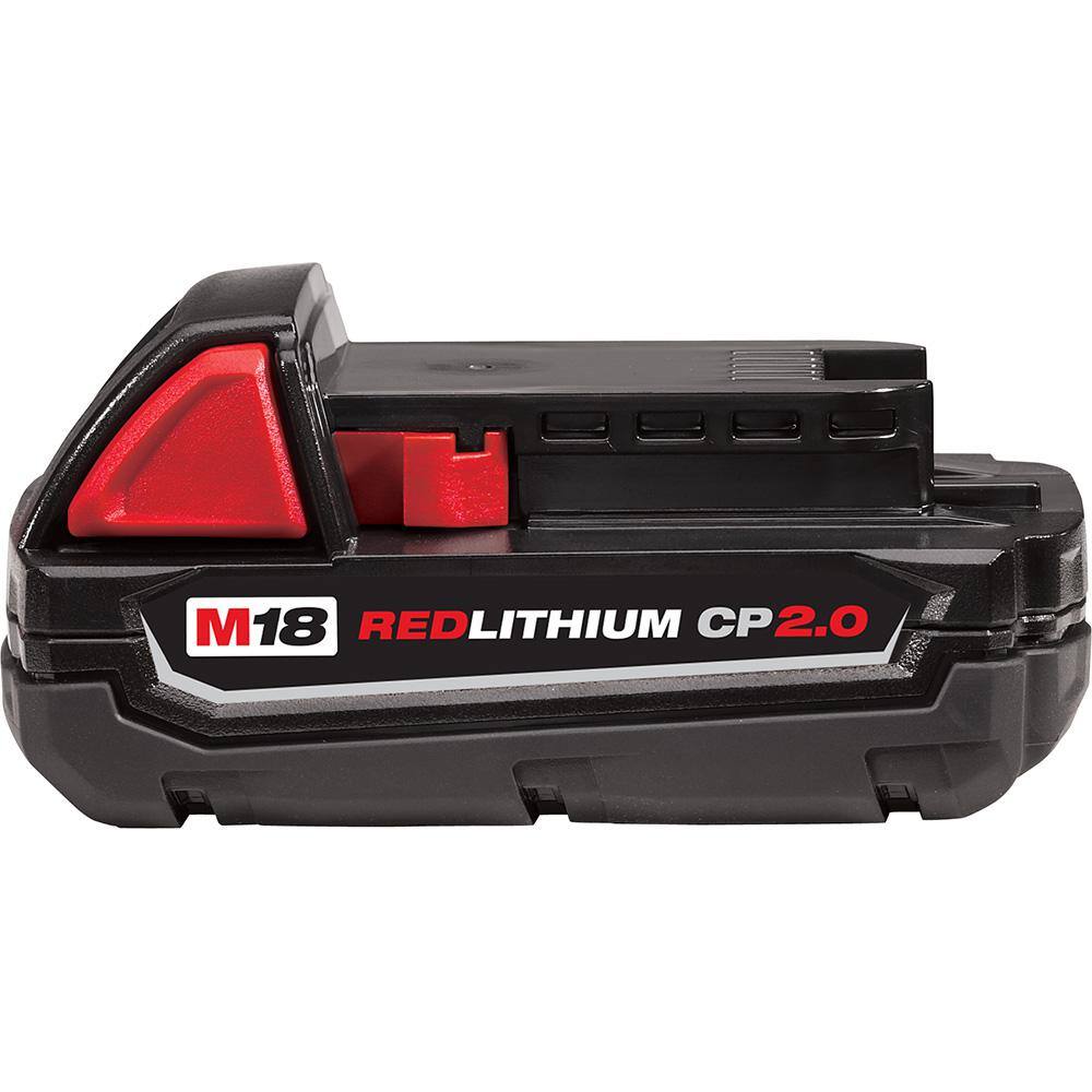 M18 18V Lithium-Ion Cordless 5 in. Random Orbit Sander with 2.0 Ah Compact Battery