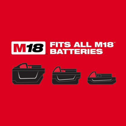M18 18V Lithium-Ion Cordless 5 in. Random Orbit Sander with 2.0 Ah Compact Battery