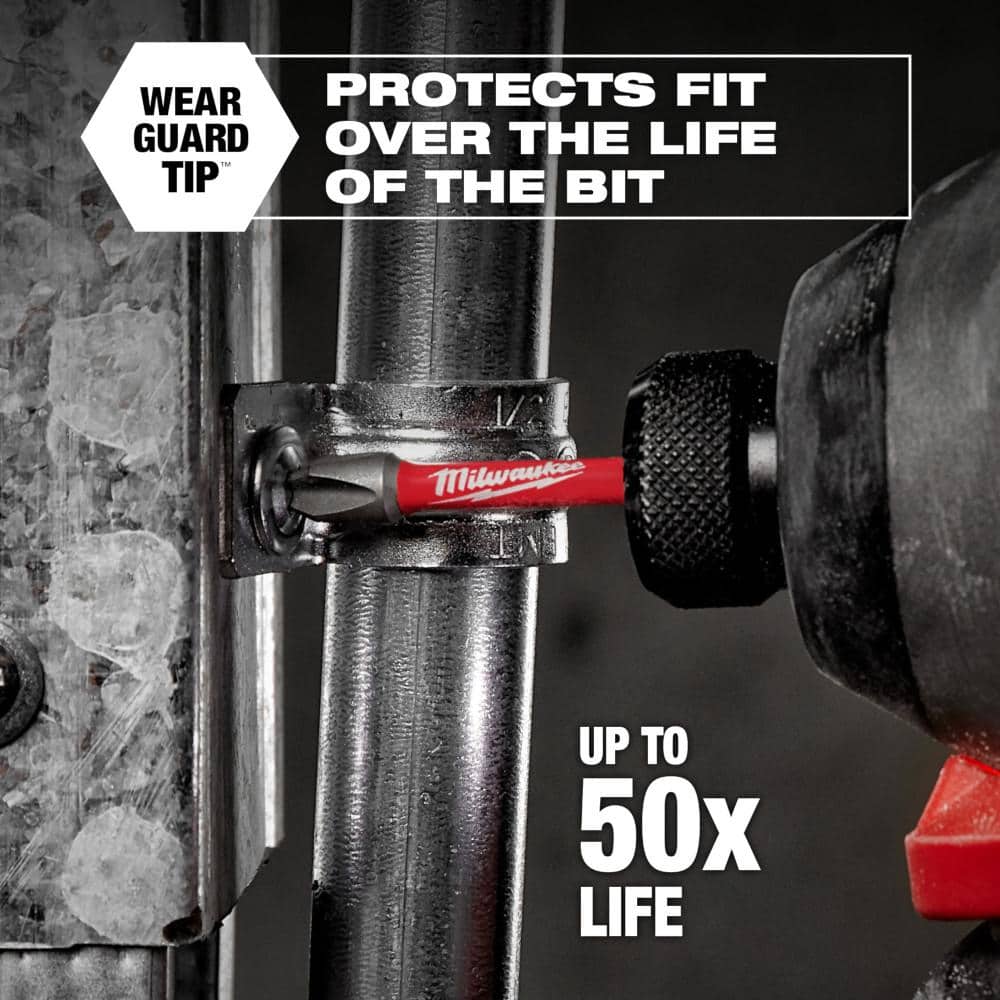 M12 12V Lithium-Ion Cordless 1/4 in. Hex Screwdriver Kit with SHOCKWAVEDriver Bit Set (45-Piece)