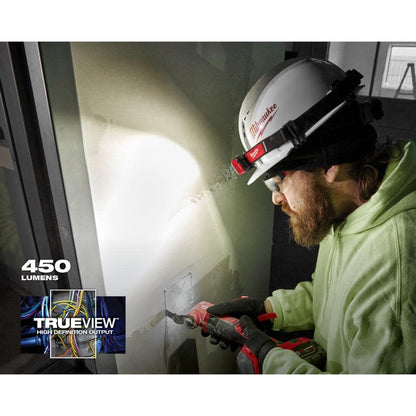 450 Lumens Internal Rechargeable Magnetic Headlamp and Task Light