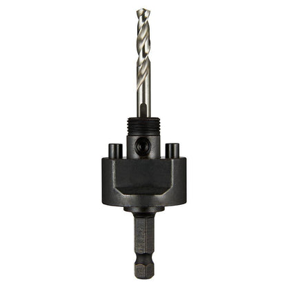 3/8 in. Quick Change Large Hole Saw Arbor W/ Pilot Drill Bit