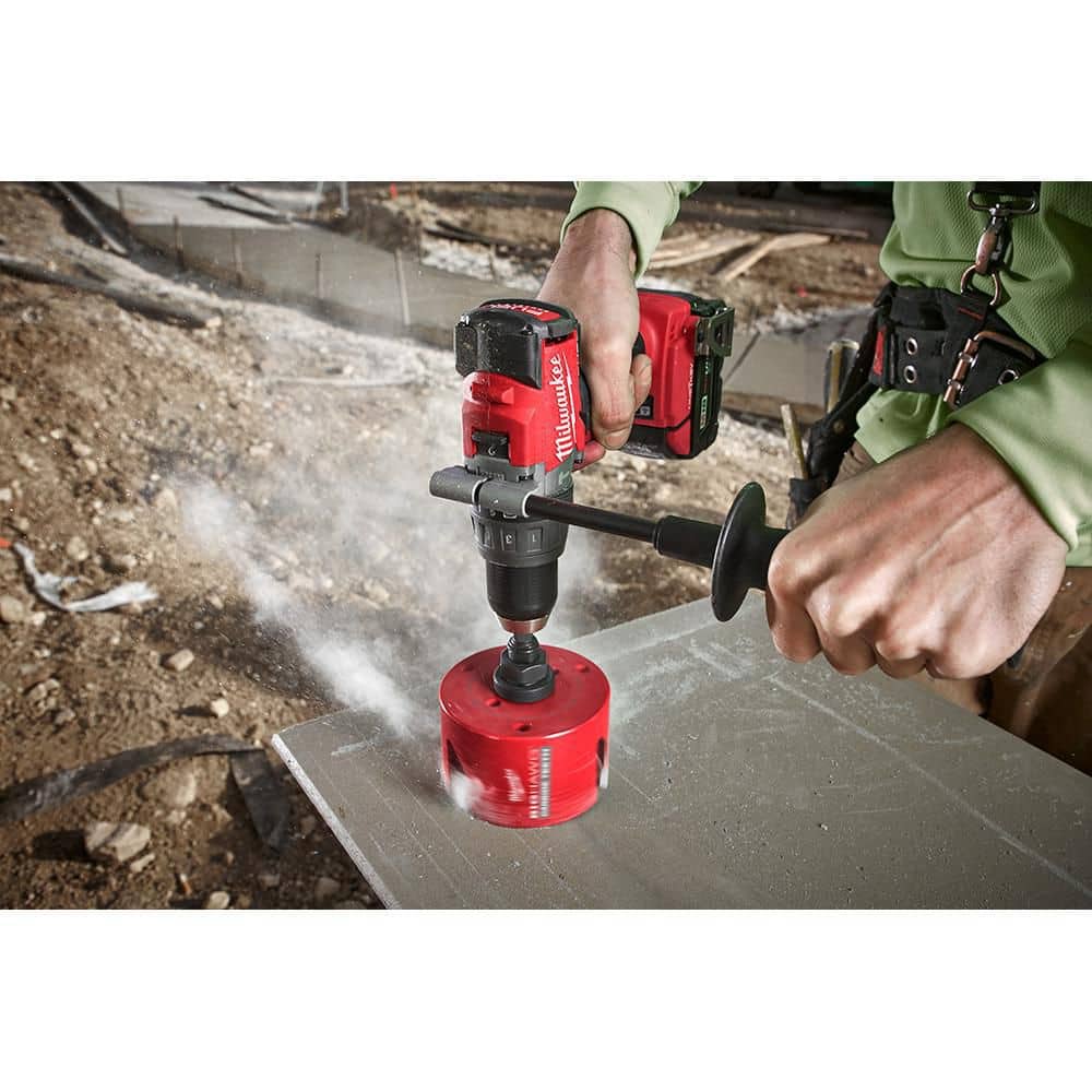 BIG HAWG Carbide Hole Saw Kit (9-Piece) with PACKOUT Case