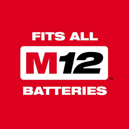 M12 FUEL 12V Lithium-Ion Brushless Cordless 1/2 in. Right Angle Impact Wrench (Tool-Only)