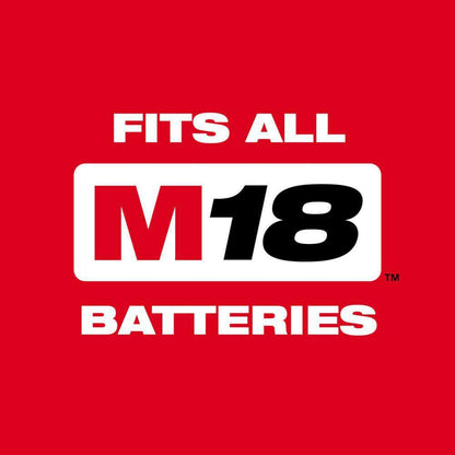 M18 FUEL ONE-KEY 18V Li-Ion Brushless Cordless 1/2 in. High-Torque Impact Wrench with Friction Ring, Resistant Batteries