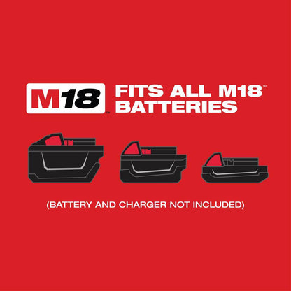 M18 FUEL 18V Lithium Ion Brushless Cordless 1 in. Impact Wrench Extended Reach D Handle and HIGH OUTPUT 12Ah Battery