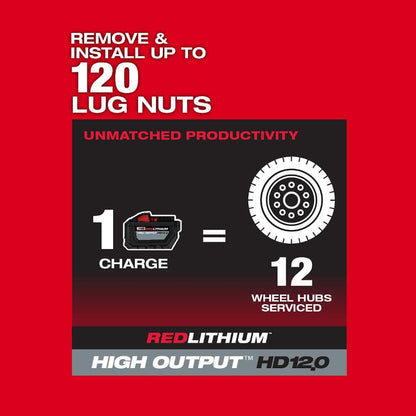 M18 FUEL 18V Lithium-Ion Brushless Cordless 1 in. Impact Wrench Extended Reach D-Handle (Tool-Only)
