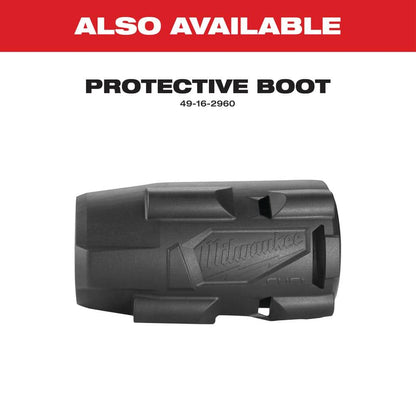 M18 FUEL GEN-2 18V Lithium-Ion Mid Torque Brushless Cordless 3/8 in. Impact w F Ring w/5.0 ah Resistant Battery