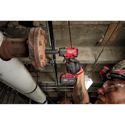 M18 FUEL GEN-2 18V Lithium-Ion Mid Torque Brushless Cordless 3/8 in. Impact Wrench with Friction Ring (Tool-Only)