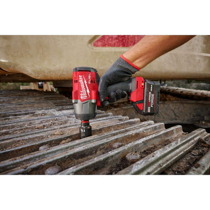 M18 FUEL 18V Lithium-Ion Brushless Cordless 1/2 in. and 3/8 in. Impact Wrench with Friction Ring (2-Tool)