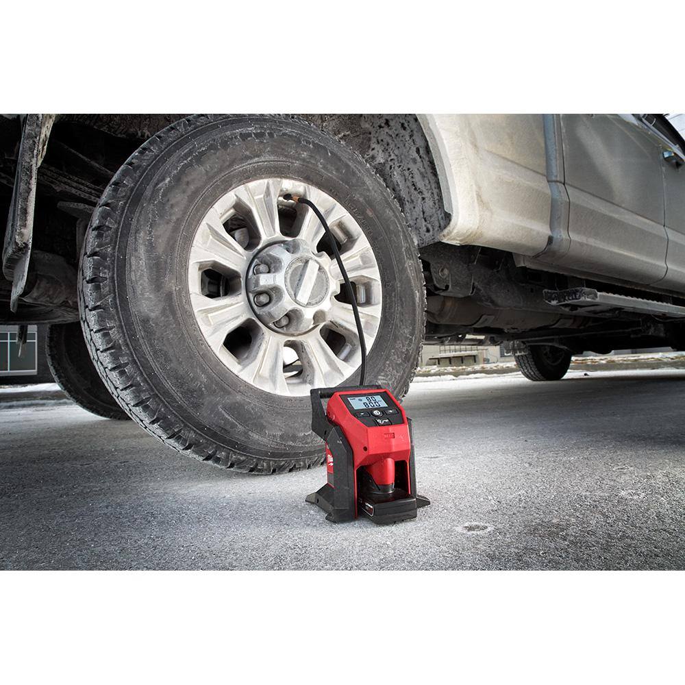 M12 12-Volt Lithium-Ion Cordless Electric Portable Inflator (Tool-Only)
