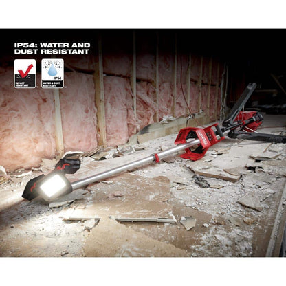 M18 18-Volt Lithium-Ion Cordless 6,000 Lumens Rocket Dual Power Tower Light with Charger (Tool-Only)