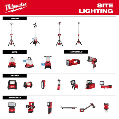 M18 18-Volt 1500 Lumens Lithium-Ion Cordless Rover LED Mounting Flood Light (Tool-Only)