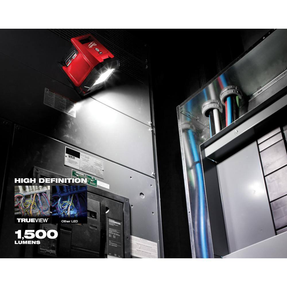 M18 18-Volt 1500 Lumens Lithium-Ion Cordless Rover LED Mounting Flood Light (Tool-Only)
