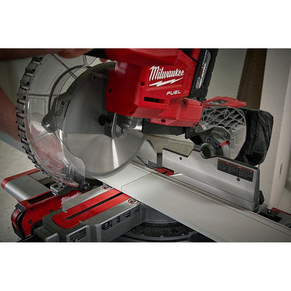 M18 FUEL 18V Lithium-Ion Brushless Cordless 10 in. Dual Bevel Sliding Compound Miter Saw Kit with Miter Saw Stand