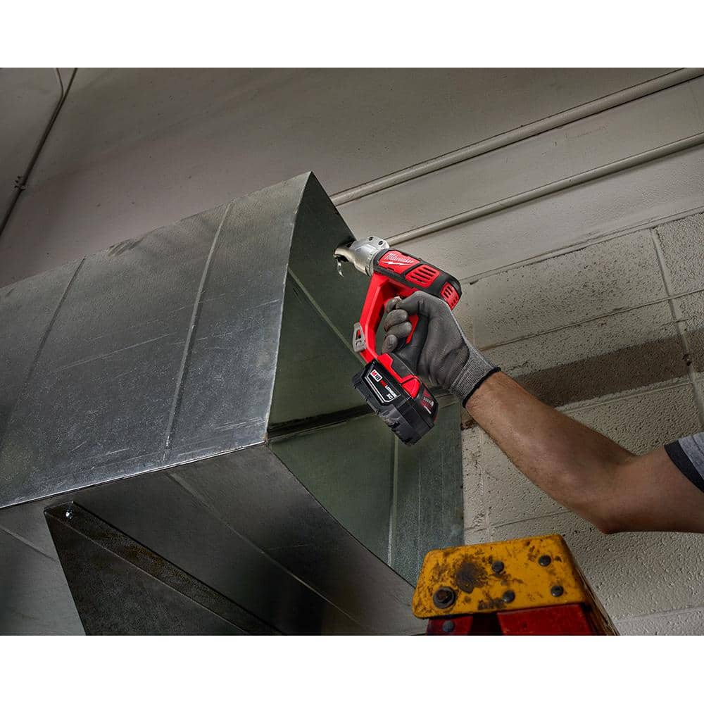 M18 18-Volt Lithium-Ion Cordless 18-Gauge Double Cut Metal Shear (Tool-Only)