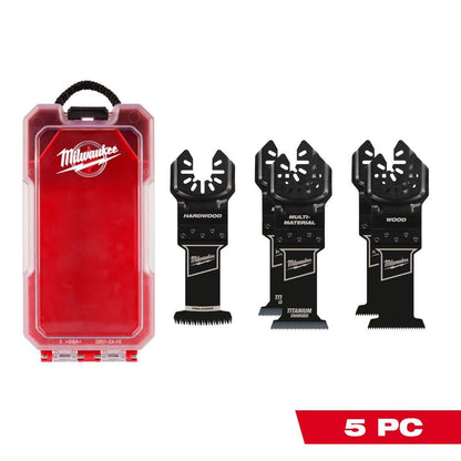 Multi-Tool Oscillating Blade Kit (5-Piece)