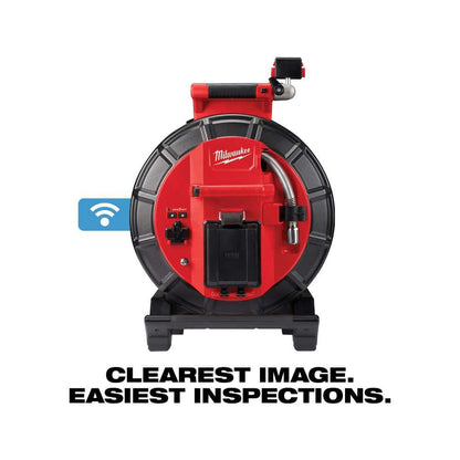 M18 18-Volt Lithium-Ion Cordless 120 ft. Pipeline Inspection System Image Reel Kit with Batteries and Charger