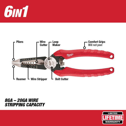 Electrician's Pliers Hand Tool Set (5-Piece)