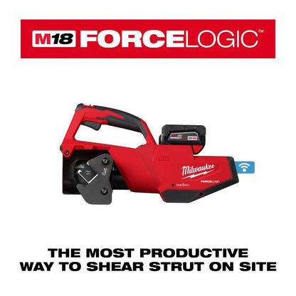 M18 18V Lithium-Ion Brushless Cordless FORCE LOGIC Single Channel Strut Shear Kit