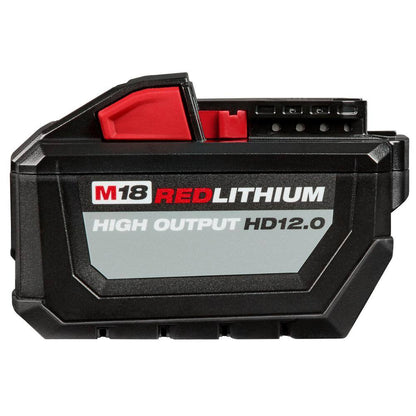 M18 18-Volt Lithium-Ion High Output Battery Packs (1) 12.0 Ah and (2) 6.0 Ah Batteries
