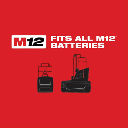 M12 12-Volt Lithium-Ion Cordless 5-Tool Combo Kit w/SHOCKWAVE Impact Duty Alloy Steel Screw Driver Bit Set (25-Piece)
