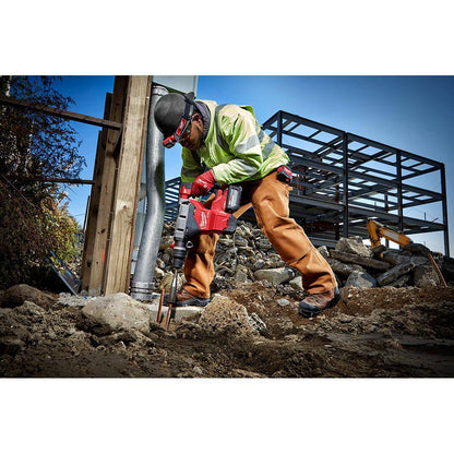 M18 FUEL ONE-KEY 18-Volt Lithium-Ion Brushless Cordless 1-3/4 in. SDS-MAX Rotary Hammer Kit with Three 12.0 Ah Batteries
