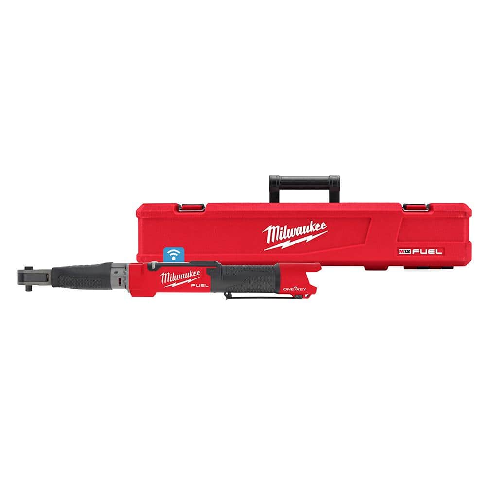 M12 FUEL ONE-KEY 12-Volt Lithium-Ion Brushless Cordless 3/8 in. Digital Torque Wrench (Tool-Only)