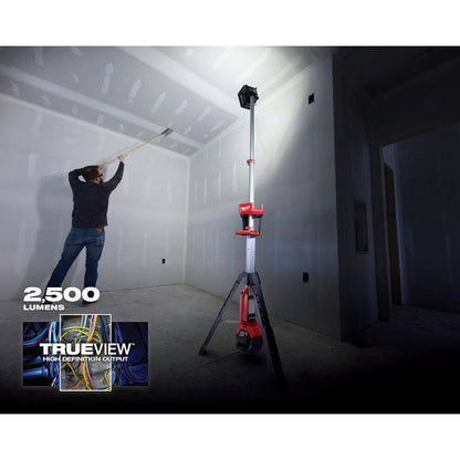 M18 18-Volt Lithium-Ion Cordless Rocket Dual Power Tower Light w/5.0ah Battery