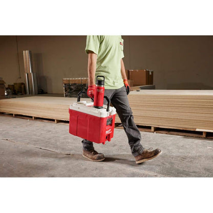 PACKOUT Red 36 oz. Insulated Bottle with Chug Lid