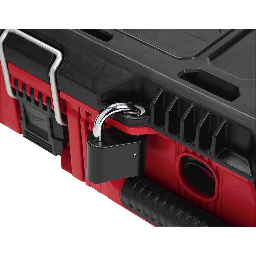 PACKOUT 22 in. Medium Red Tool Box with 75 lbs. Weight Capacity